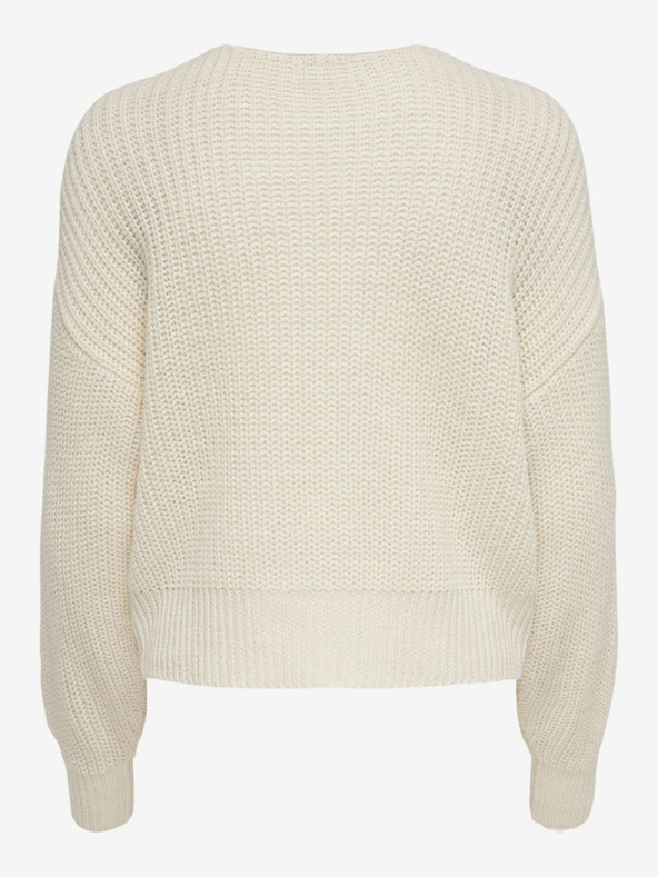 Jacqueline de Yong JDY Justy Creme Damen Strickjacke