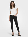 Jacqueline de Yong Cremefarbene JDY Damen-Löwenbluse
