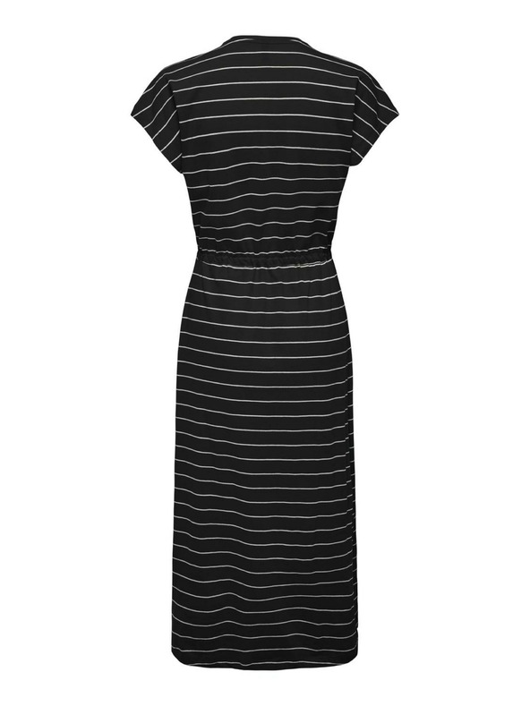 ONLY Schwarzer gestreifter Damen-Midi ONLY May
