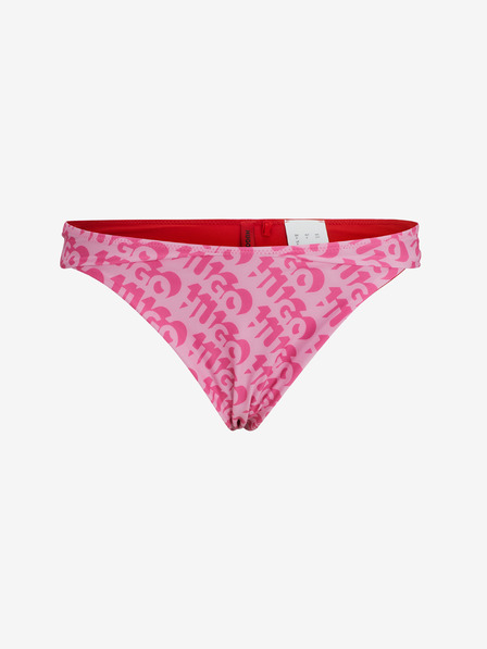 HUGO Rosa gemusterter Damen-Bikiniunterteil HUGO Bonnie