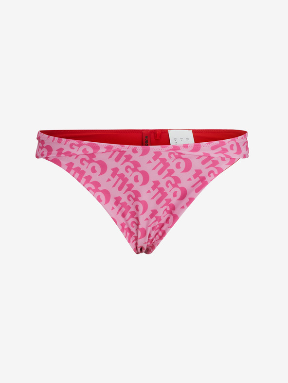 HUGO Rosa gemusterter Damen-Bikiniunterteil HUGO Bonnie