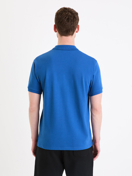 Celio Blaues Herren-Polohemd Celio Teone