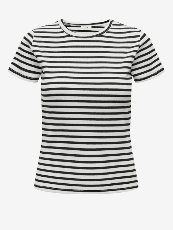 Jacqueline de Yong Schwarz-weiß gestreiftes Damenhemd JDY Solar