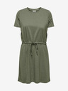 Jacqueline de Yong JDY Dalila Khaki Damen Kleid
