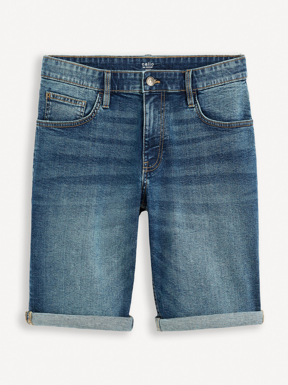 Celio Blaue Herren Denim-Shorts Celio Bofirstbm