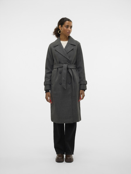 Vero Moda Vero Moda Fortunevega dunkelgrau Damenmantel