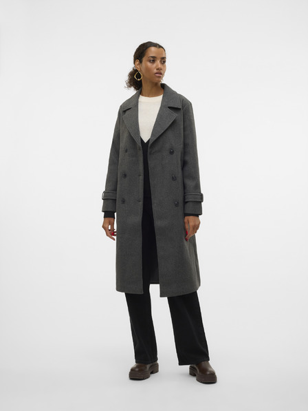 Vero Moda Vero Moda Fortunevega dunkelgrau Damenmantel