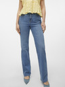 Vero Moda Blaue Straight-Jeans für Damen Vero Moda Tessa