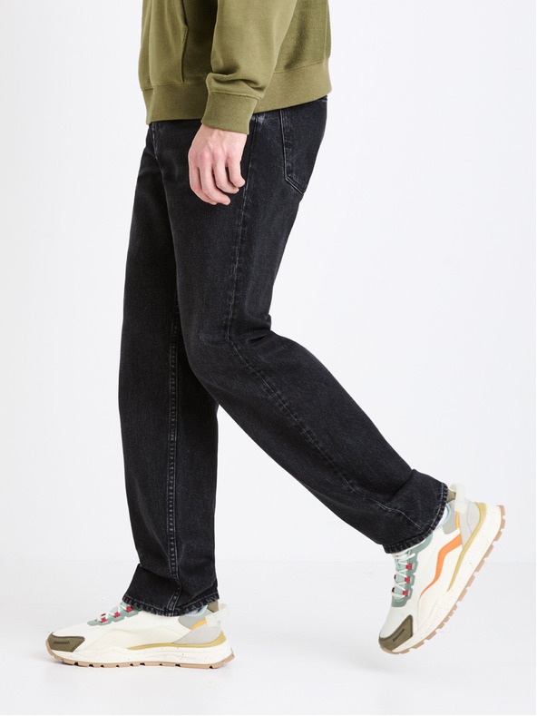 Celio Schwarze Herrenjeans Celio C15 gerade Fodroit 30
