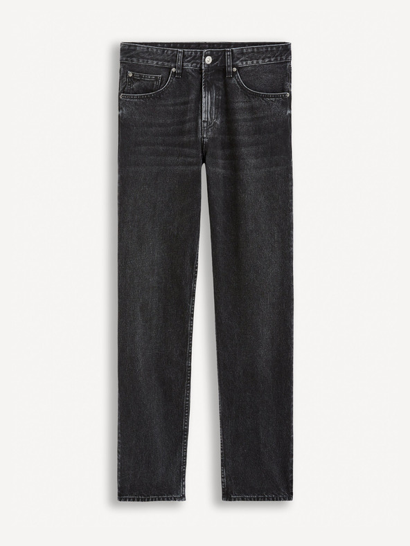 Celio Schwarze Herrenjeans Celio C15 gerade Fodroit 30