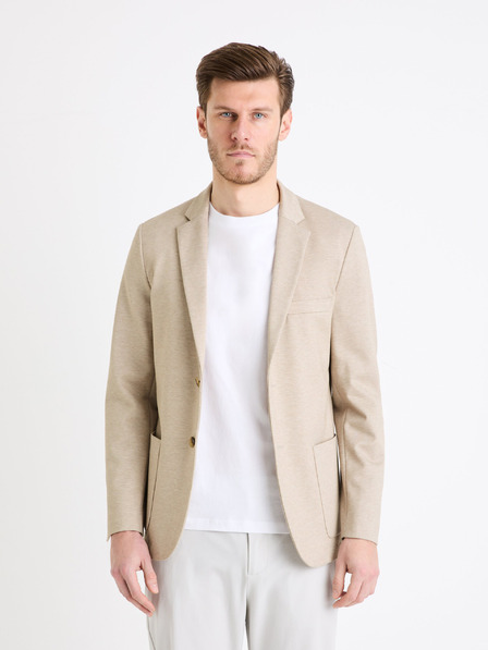 Celio Beige Herren-Anzugsjacke Celio Bujess