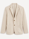 Celio Beige Herren-Anzugsjacke Celio Bujess