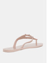 Zaxy Hellrosa Flip Flops mit roségoldenen Details Zaxy Spike