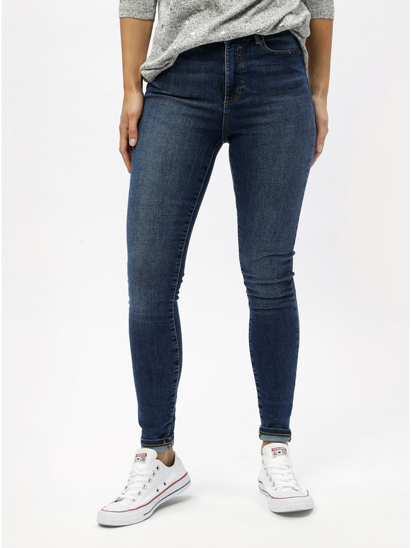 Vero Moda Blaue Skinny-Jeans VERO MODA Sophia