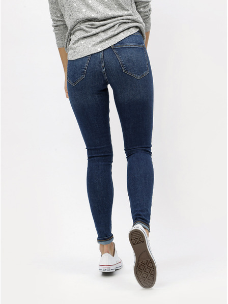 Vero Moda Blaue Skinny-Jeans VERO MODA Sophia