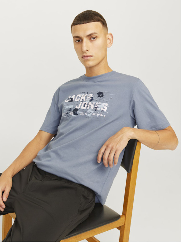 Jack & Jones Jack & Jones Herren T-Shirt Grau