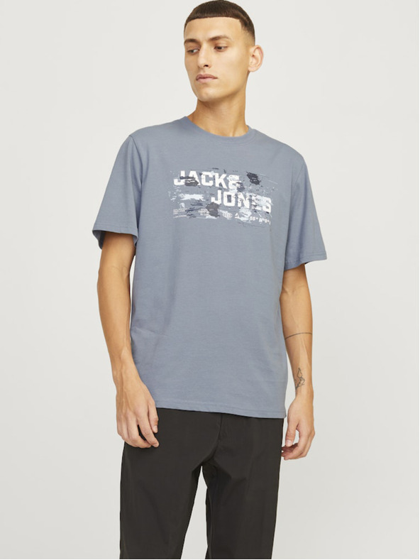 Jack & Jones Jack & Jones Herren T-Shirt Grau