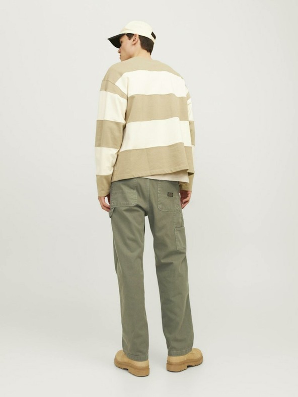Jack & Jones Khaki Jack & Jones Eddie Herrenhose