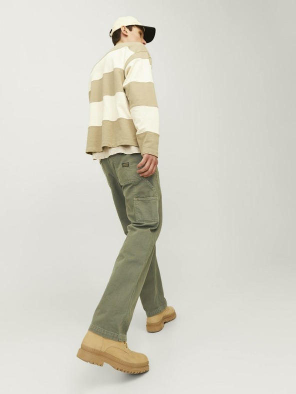 Jack & Jones Khaki Jack & Jones Eddie Herrenhose