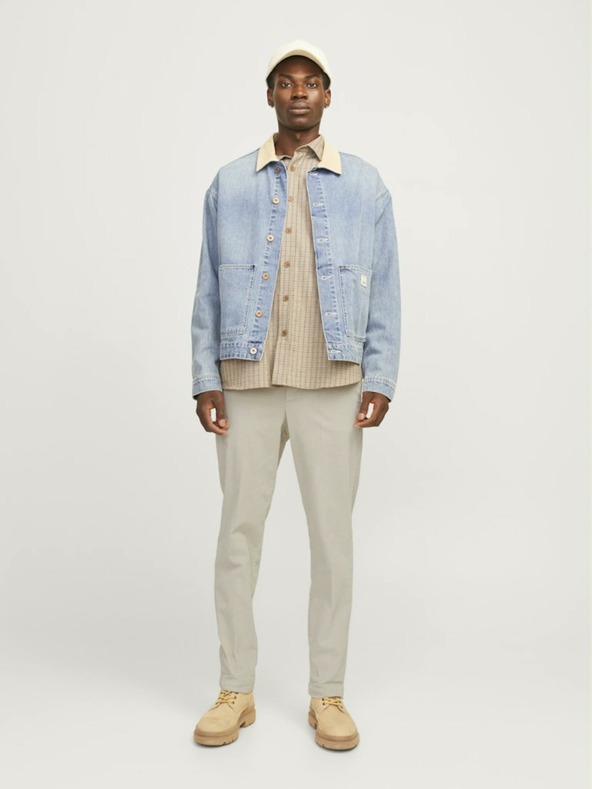 Jack & Jones Beige Herren-Cordhosen Jack & Jones Tace