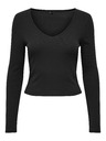 ONLY Schwarzes Damen-T-Shirt ONLY Kava