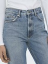 ONLY Blaue Straight-Fit-Jeans für Damen ONLY Riley