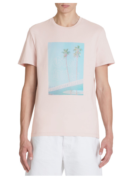 Celio Rosa Herren-T-Shirt Celio Jevibe