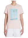 Celio Rosa Herren-T-Shirt Celio Jevibe
