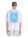 Celio Weißes Herren-T-Shirt in Übergröße Celio Jecalif