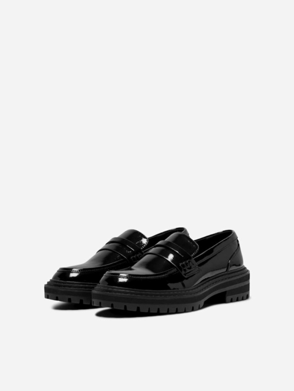 ONLY Schwarze Damen Mokassins ONLY