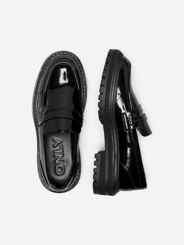 ONLY Schwarze Damen Mokassins ONLY