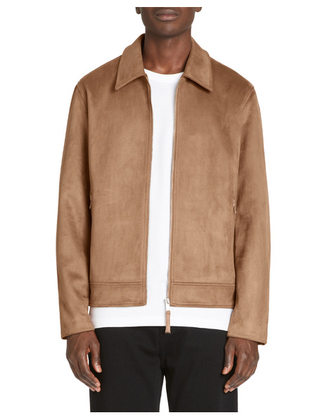 Celio Jufaster Jacke aus Wildlederimitat