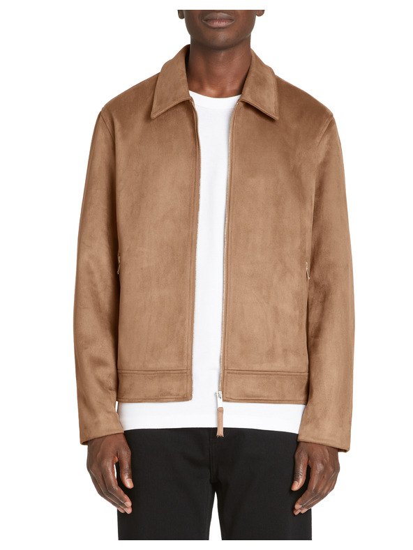 Celio Jufaster Jacke aus Wildlederimitat
