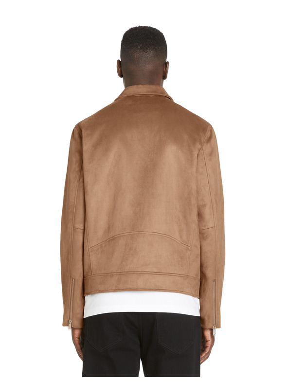 Celio Jufaster Jacke aus Wildlederimitat