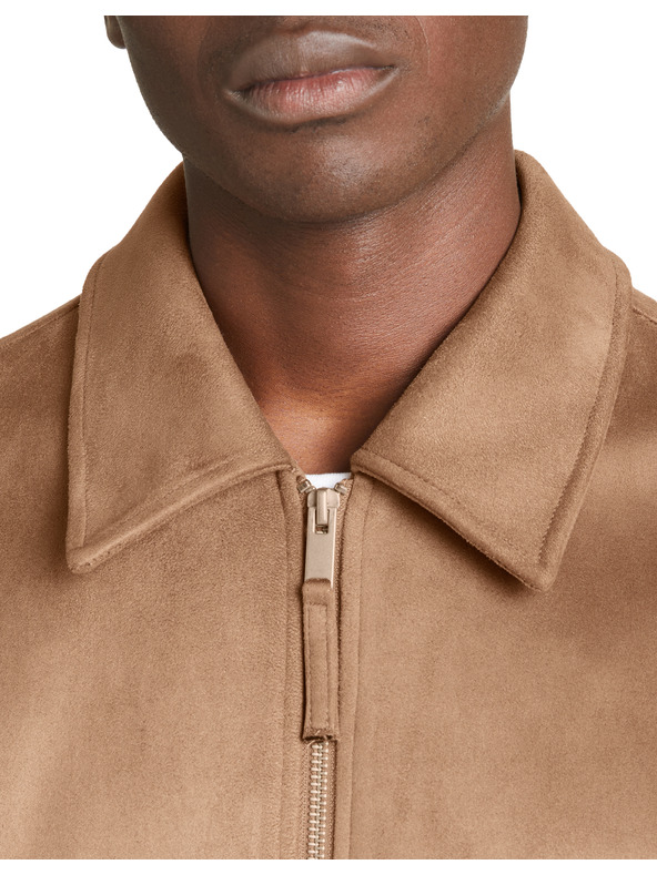 Celio Jufaster Jacke aus Wildlederimitat