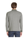 Celio Graues Herren Langarm-Poloshirt Celio Janime