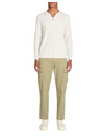 Celio Cremefarbenes Herren-Langarm-T-Shirt Celio Fegetiml