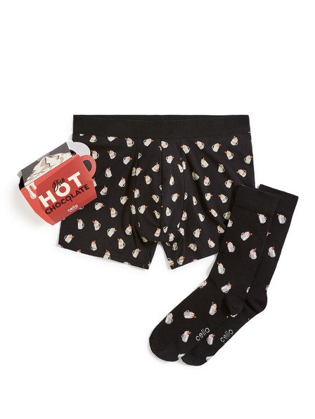 Celio Underwear Gift Set Hot Chocolate Celio