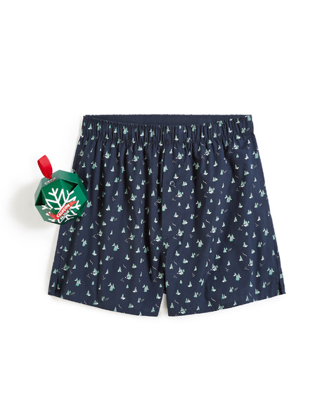 Celio Schneeflocken Shorts Geschenkpackung Celio