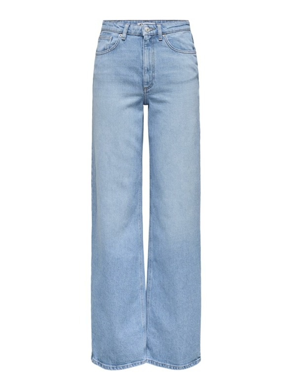 ONLY Hellblaue Damenjeans mit weitem Bein ONLY Juicy