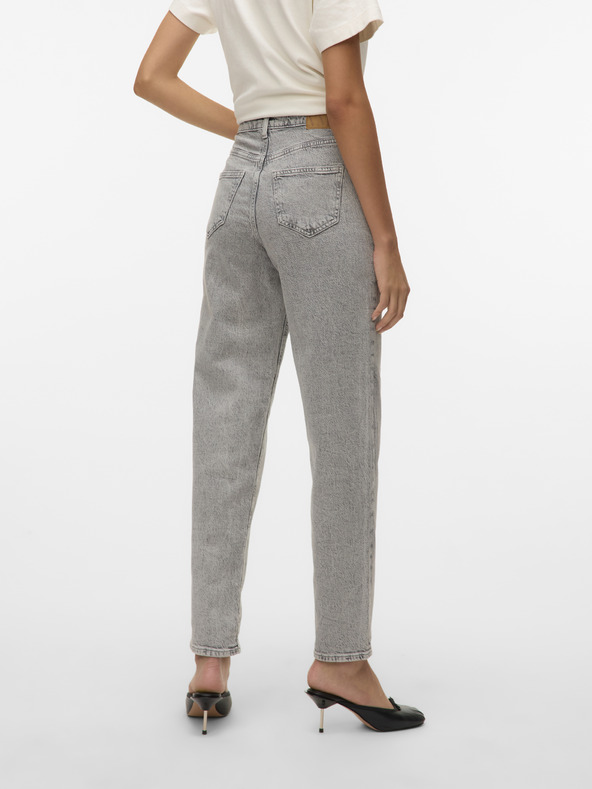 Vero Moda Hellgraue Damen Mom-Jeans Vero Moda Tessa