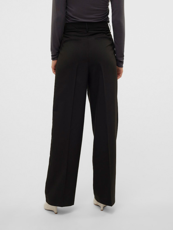 Vero Moda Schwarze Damenhose mit weitem Bein Vero Moda Nila