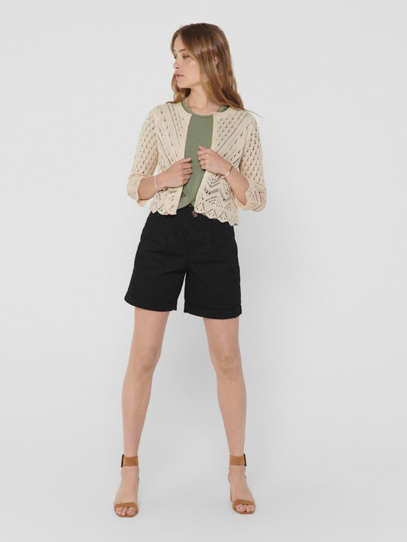 Jacqueline de Yong Beige Damen Strickjacke JDY