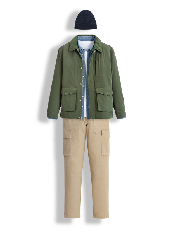 Celio Blaues Herrenhemd Celio Lachambray