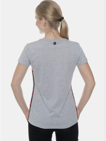 Sam 73 Graues Damen-T-Shirt SAM 73
