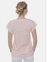 Sam 73 Rosa bedrucktes Damen-T-Shirt SAM 73