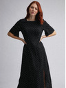 Dorothy Perkins Dorothy Perkins Schwarzes gepunktetes Midikleid