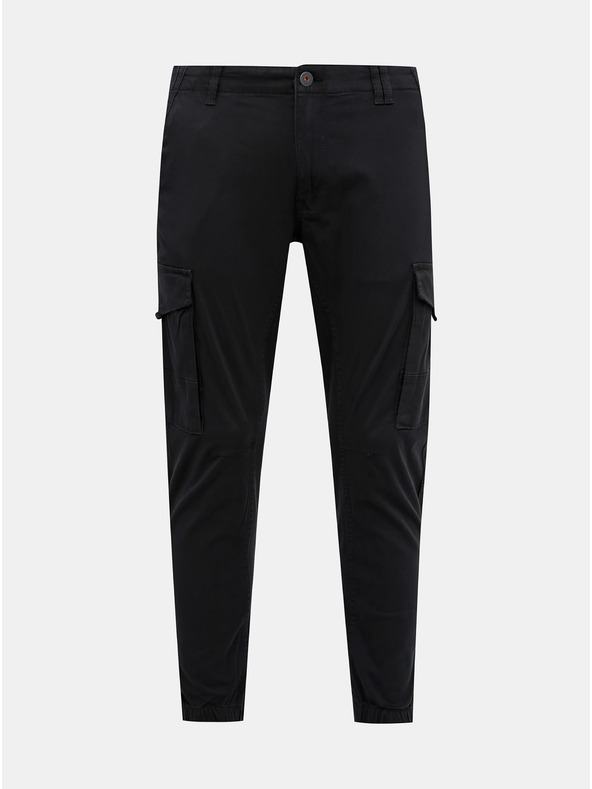 Jack & Jones Schwarze konisch zulaufende Hose Jack & Jones Paul