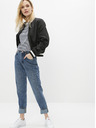 Noisy May Blaue Mom-Fit-Jeans Noisy May Isabel