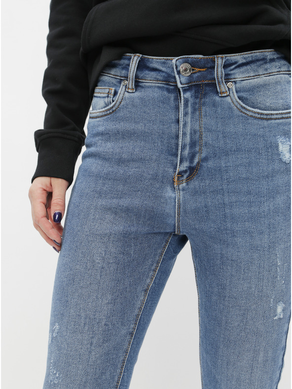 ONLY Blaue Skinny-Fit-Jeans ONLY Mila